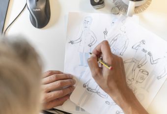 Erste Erklärfilm-Entwürfe für das Storyboard Erste Erklärfilm-Entwürfe für das Storyboard
